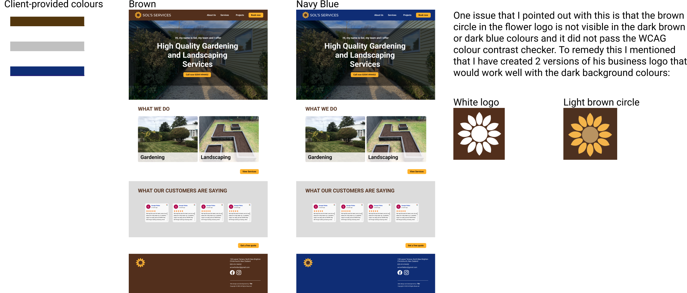 Image of client desired changes